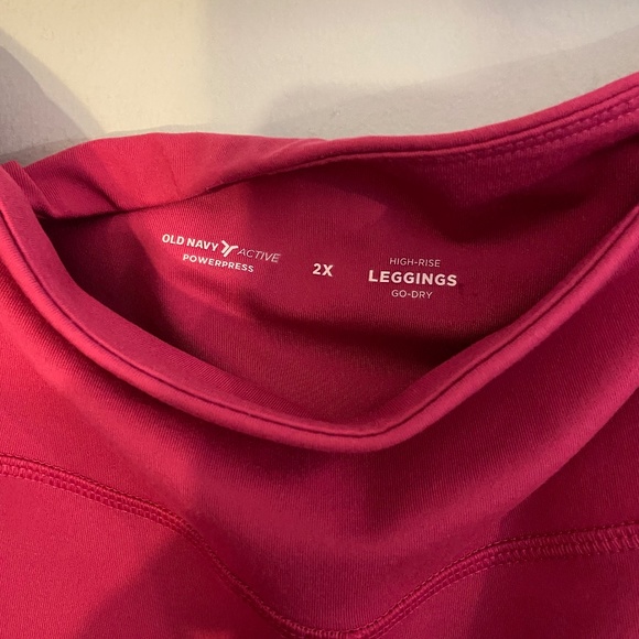Fuchsia Old Navy Leggings - Picture 2 of 4